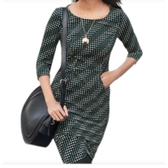 Boden Dresses & Skirts - Boden Hannah Seam Detail Corduroy Midi Pocket Dress Tall Long 6T